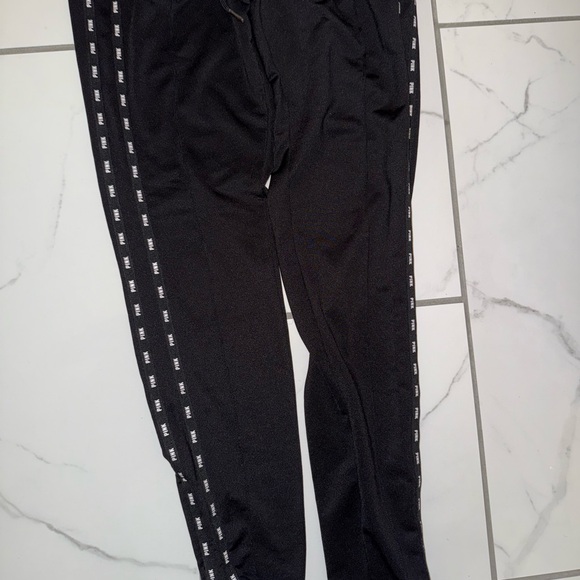 victoria’s secret pink active black pants - Picture 3 of 6